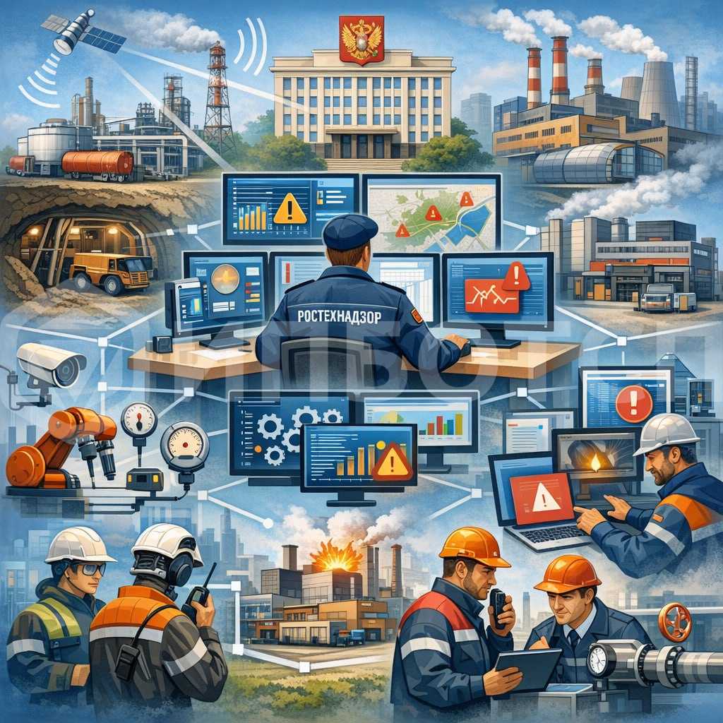 Новый режим государственного надзора в области промышленной безопасности – мониторинг
